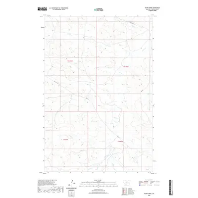 2020 Map of Skunk Creek, 2020 Print