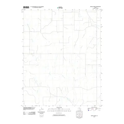 2010 Map of Skunk Creek, 2010 Print