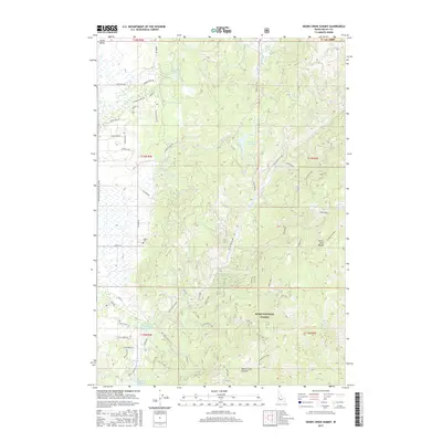 2017 Map of Skunk Creek Summit, 2017 Print