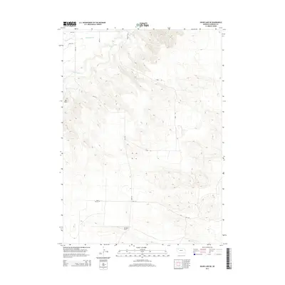2014 Map of Skunk Lake NE, 2014 Print