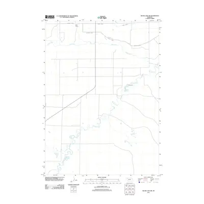 2011 Map of Skunk Lake NW, 2011 Print