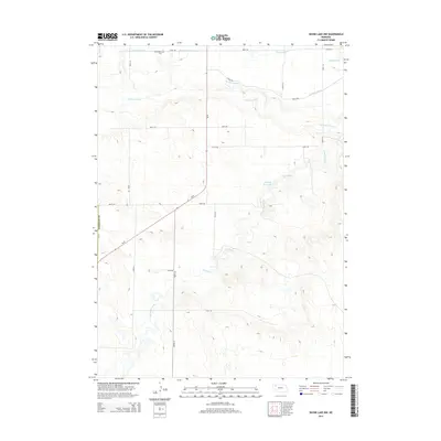 2014 Map of Skunk Lake NW, 2014 Print