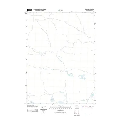 2011 Map of Skunk Lake, 2011 Print