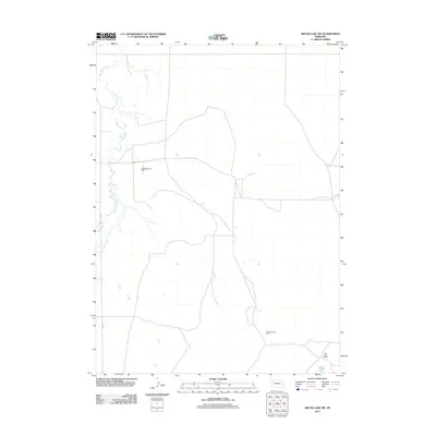 2011 Map of Skunk Lake SW, 2011 Print