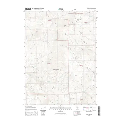 2015 Map of Skunk Ridge, 2015 Print
