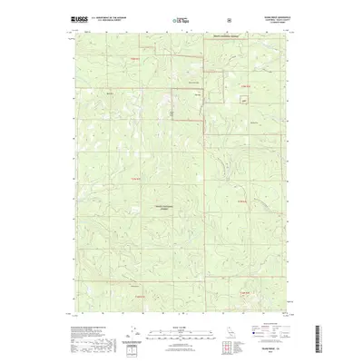 2021 Map of Skunk Ridge, 2021 Print