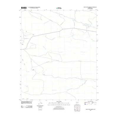2010 Map of Skute Stone Arroyo, 2010 Print