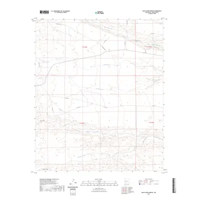 2023 Map of Skute Stone Arroyo, 2023 Print