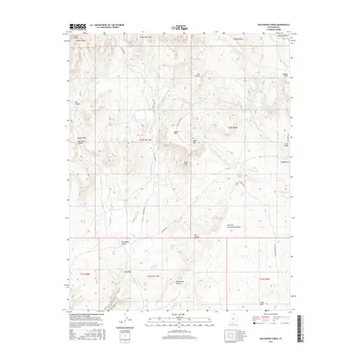 2017 Map of Skutumpah Creek, 2017 Print