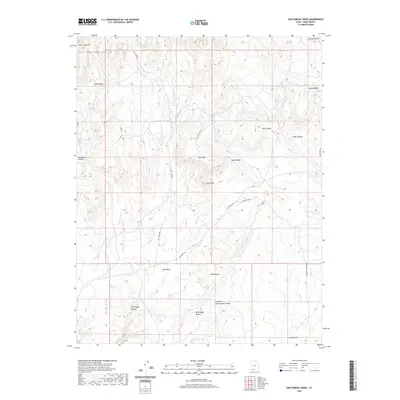 2020 Map of Skutumpah Creek, 2020 Print
