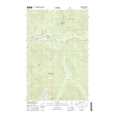 2017 Map of Skykomish, 2017 Print