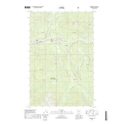 2020 Map of Skykomish, 2020 Print