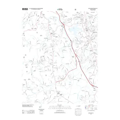 2013 Map of Skyland, 2013 Print