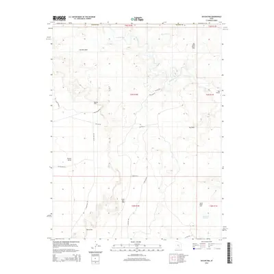 2014 Map of Skyline Rim, 2014 Print