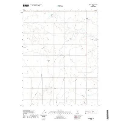 2020 Map of Skyline Rim, 2020 Print