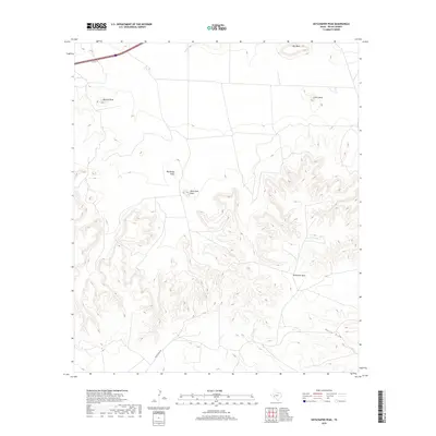 2019 Map of Skyscraper Peak, 2019 Print