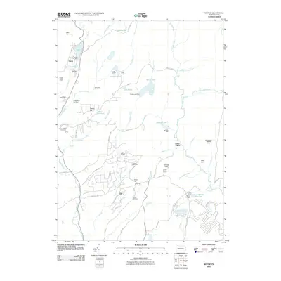 2010 Map of Skytop, 2010 Print