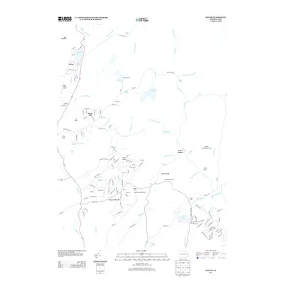 2013 Map of Skytop, 2013 Print