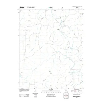 2012 Map of Slabtown Spring, 2012 Print