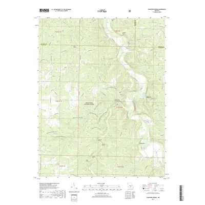 2017 Map of Slabtown Spring, 2017 Print