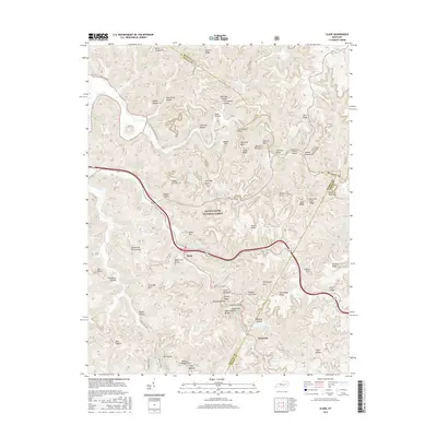 2016 Map of Slade, 2016 Print