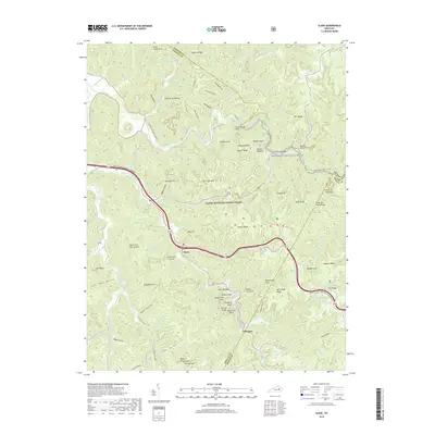 2019 Map of Slade, 2019 Print