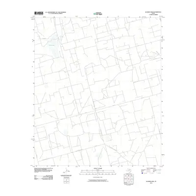 2010 Map of Slager Lake, 2010 Print