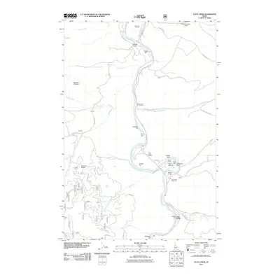 2011 Map of Slate Creek, 2011 Print