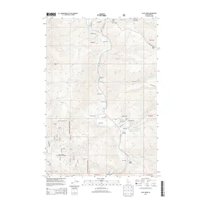 2013 Map of Slate Creek, 2013 Print