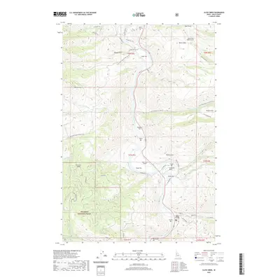 2020 Map of Slate Creek, 2020 Print