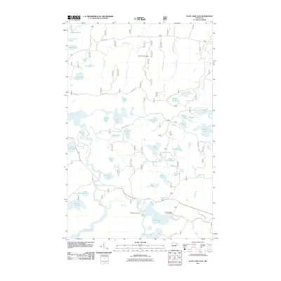 2011 Map of Slate Lake East, 2011 Print