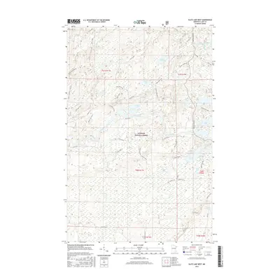 2016 Map of Slate Lake West, 2016 Print