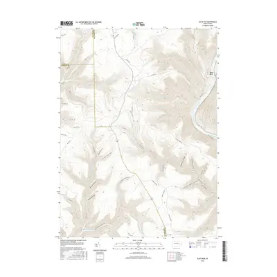 2016 Map of Slate Run, 2016 Print