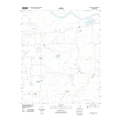 2010 Map of Slate Shoals, 2010 Print