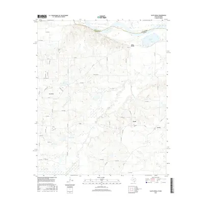 2016 Map of Slate Shoals, 2016 Print