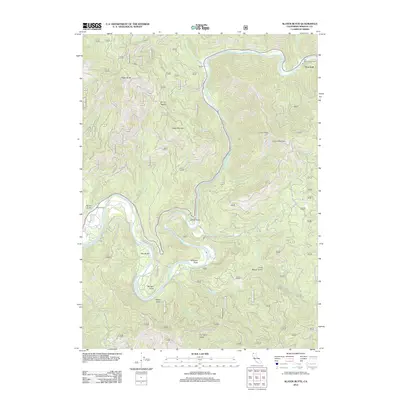 2012 Map of Slater Butte, 2012 Print