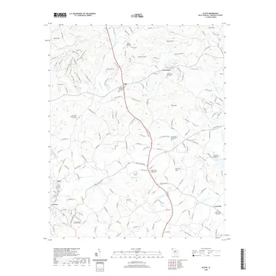 2020 Map of Slater, 2020 Print