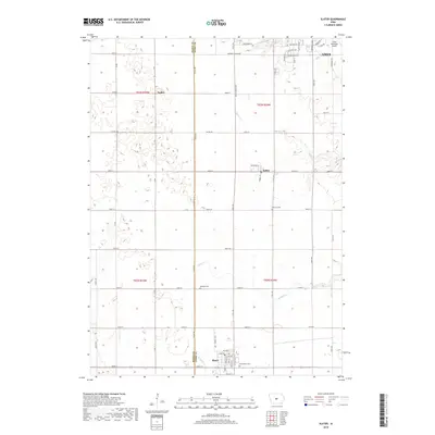2018 Map of Slater, 2018 Print