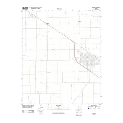 2010 Map of Slaton, 2010 Print