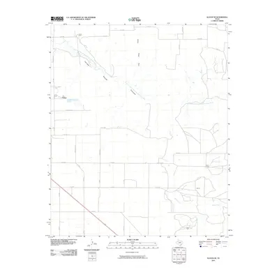 2010 Map of Slaton NE, 2010 Print