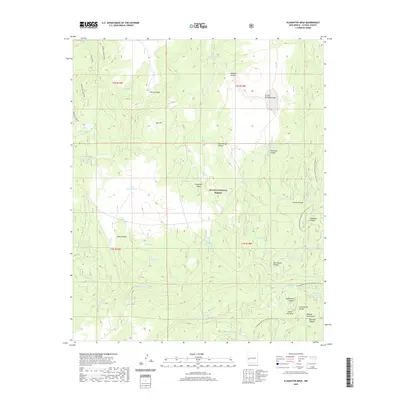 2020 Map of Slaughter Mesa, 2020 Print