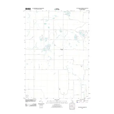 2011 Map of Slaybaugh Corner, 2011 Print