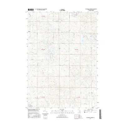 2017 Map of Slaybaugh Corner, 2017 Print