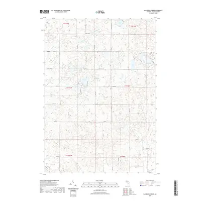 2019 Map of Slaybaugh Corner, 2019 Print