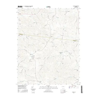 2016 Map of Slayden, 2016 Print