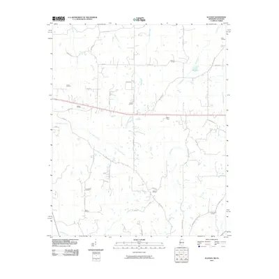 2010 Map of Slayden, 2010 Print