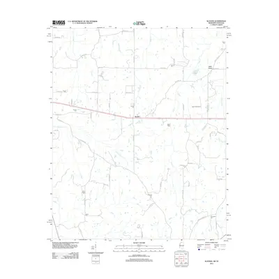 2012 Map of Slayden, 2012 Print