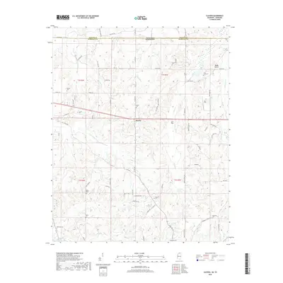 2018 Map of Slayden, 2018 Print