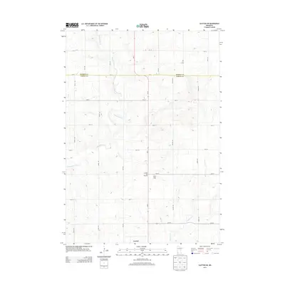 2013 Map of Slayton SW, 2013 Print