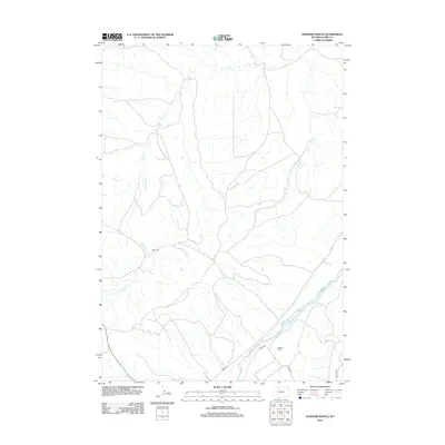 2012 Map of Sleepers Ranch, 2012 Print